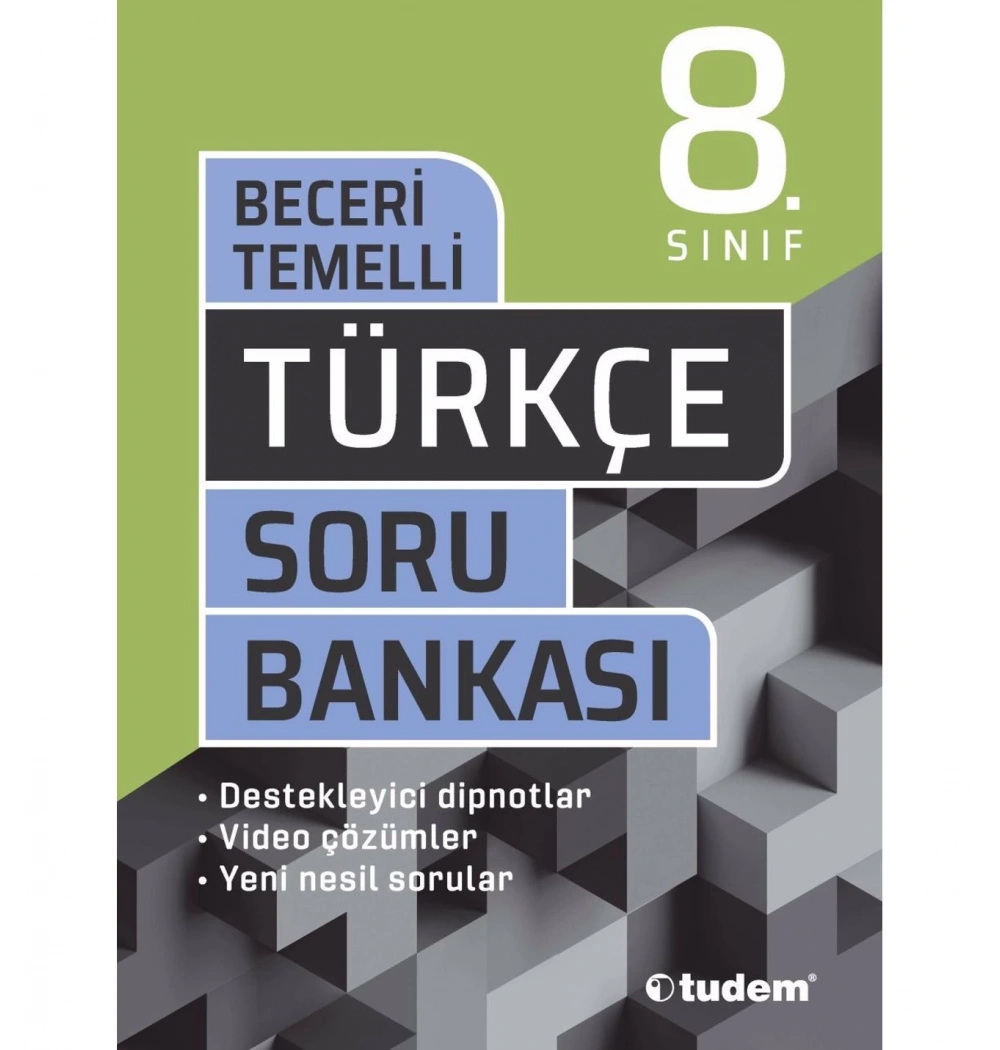 Tudem 8.Sınıf Türkçe Beceri Temelli Soru Bankası