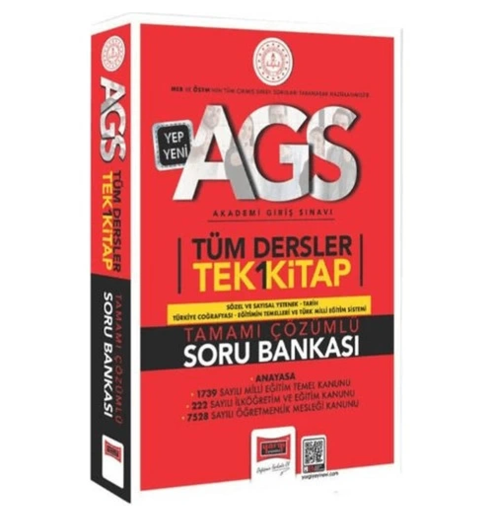 Yargı Meb Ags Tüm Dersler Tek Kitap Çözümlü Soru Bankası