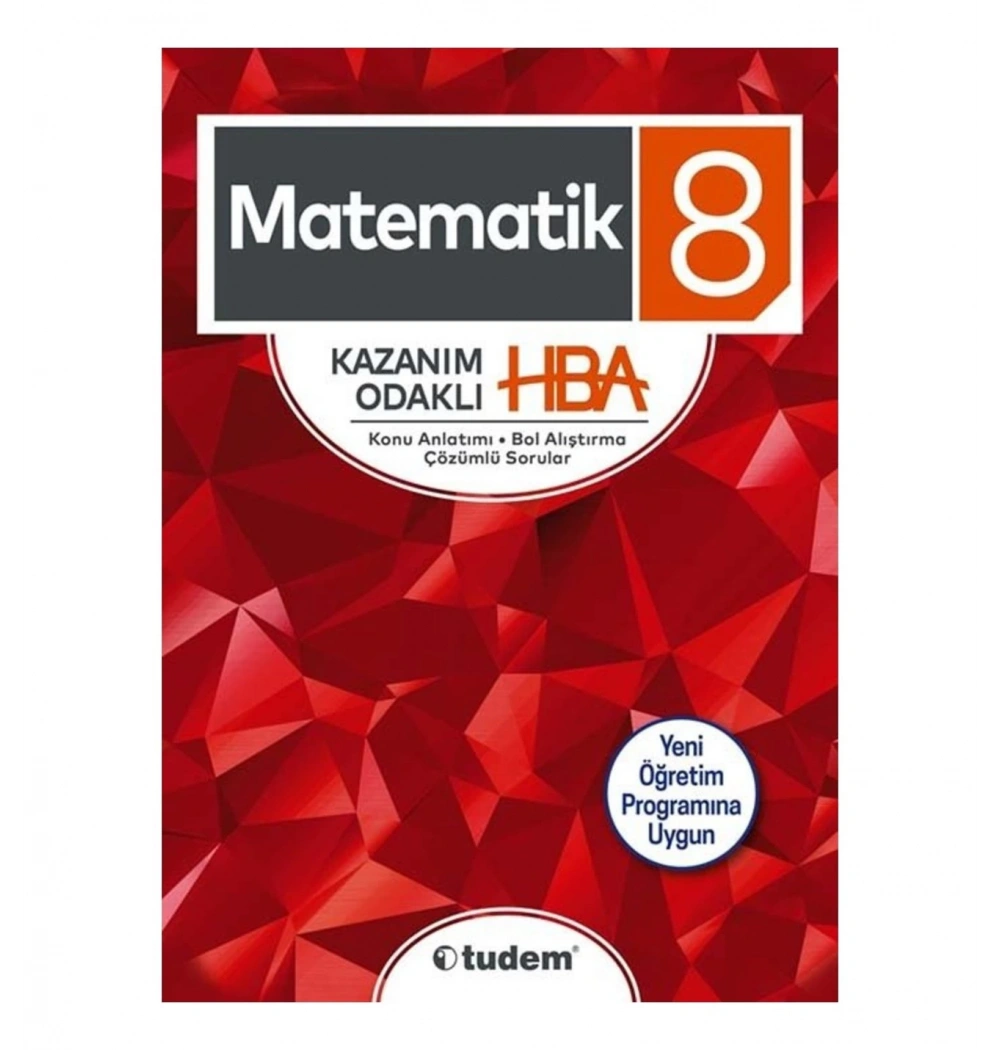Tudem 8.Sınıf Matematik  Hba Konu Anlatım Soru Bankası