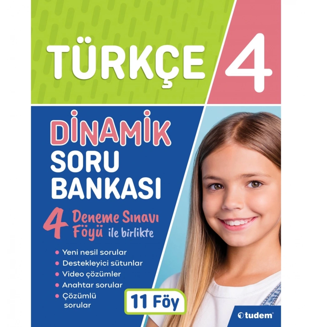 Tudem 4.Sınıf Türkçe Dinamik Soru Bankası