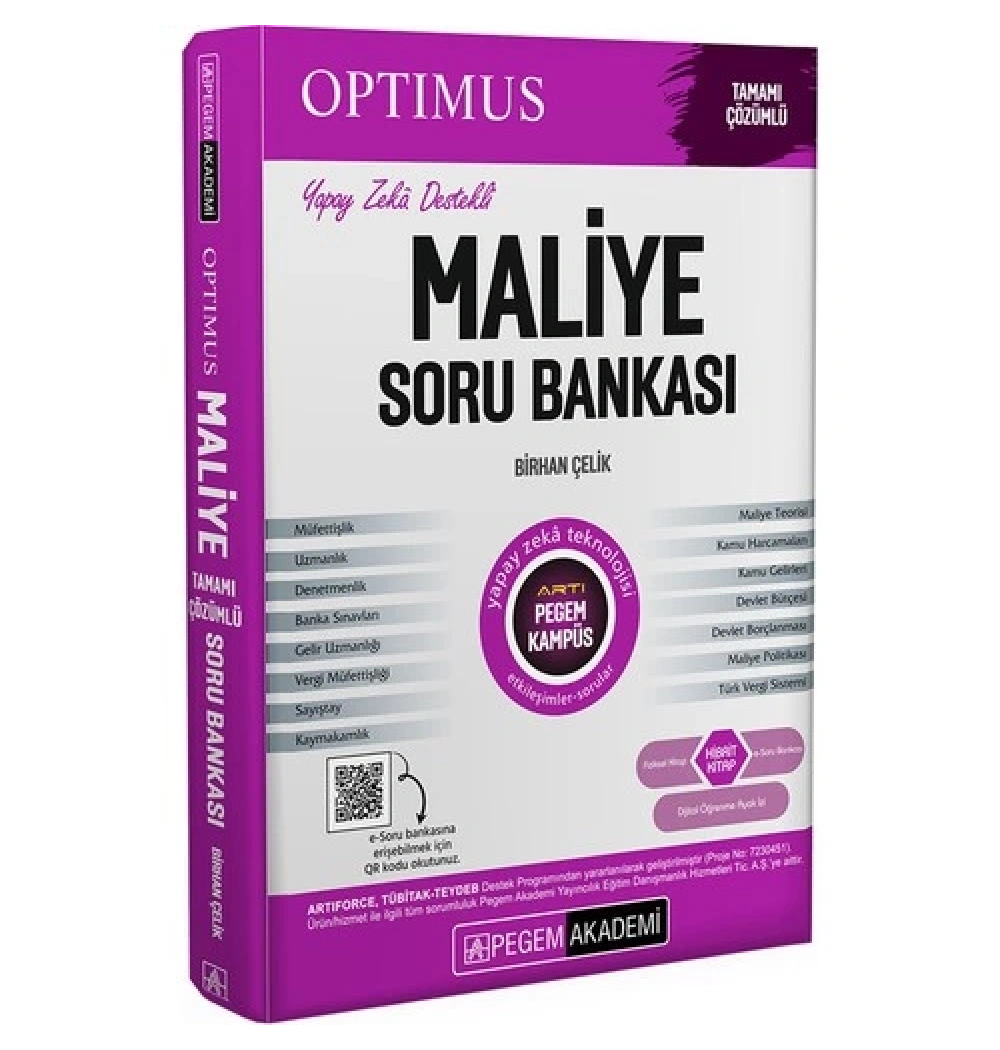 Pegem Kpss A Grubu Maliye Çözümlü Soru Bankası