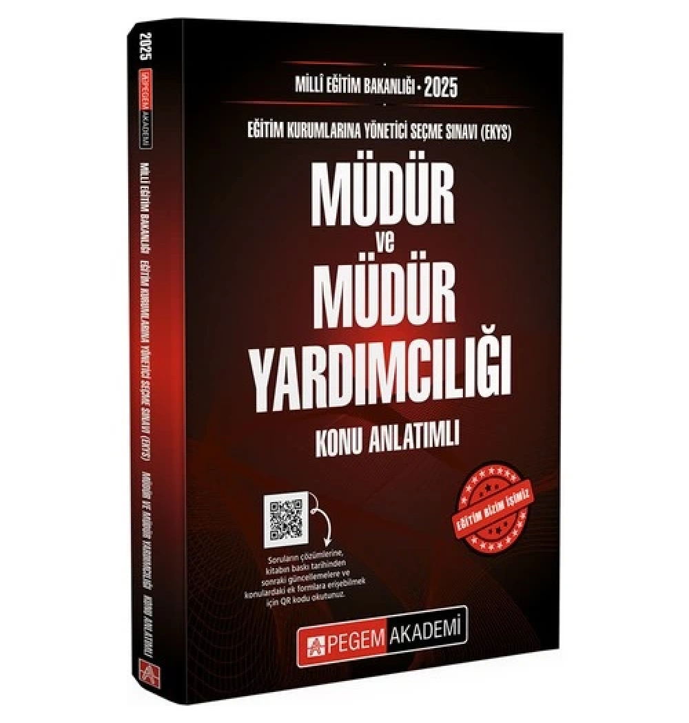 Pegem 2025 Meb Müdür Ve Müdür Yardimciliği Konu Anlatimi