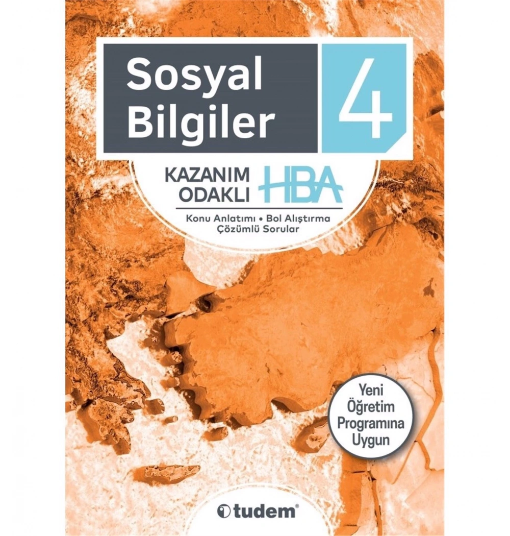 Tudem 4.Sınıf Sosyal Bilgiler Hba