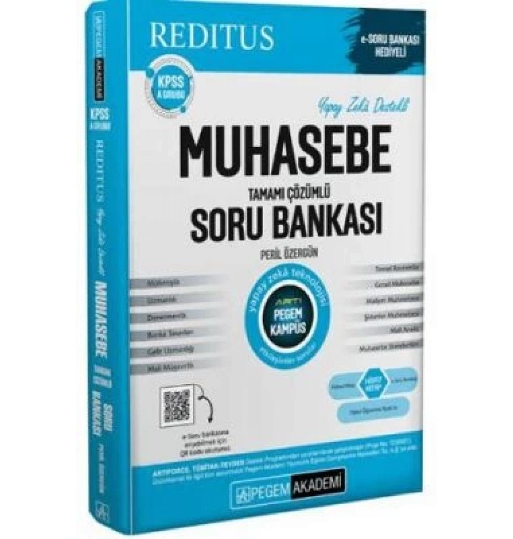 Pegem Kpss 2025 Muhasebe Çözümlü Soru Bankası