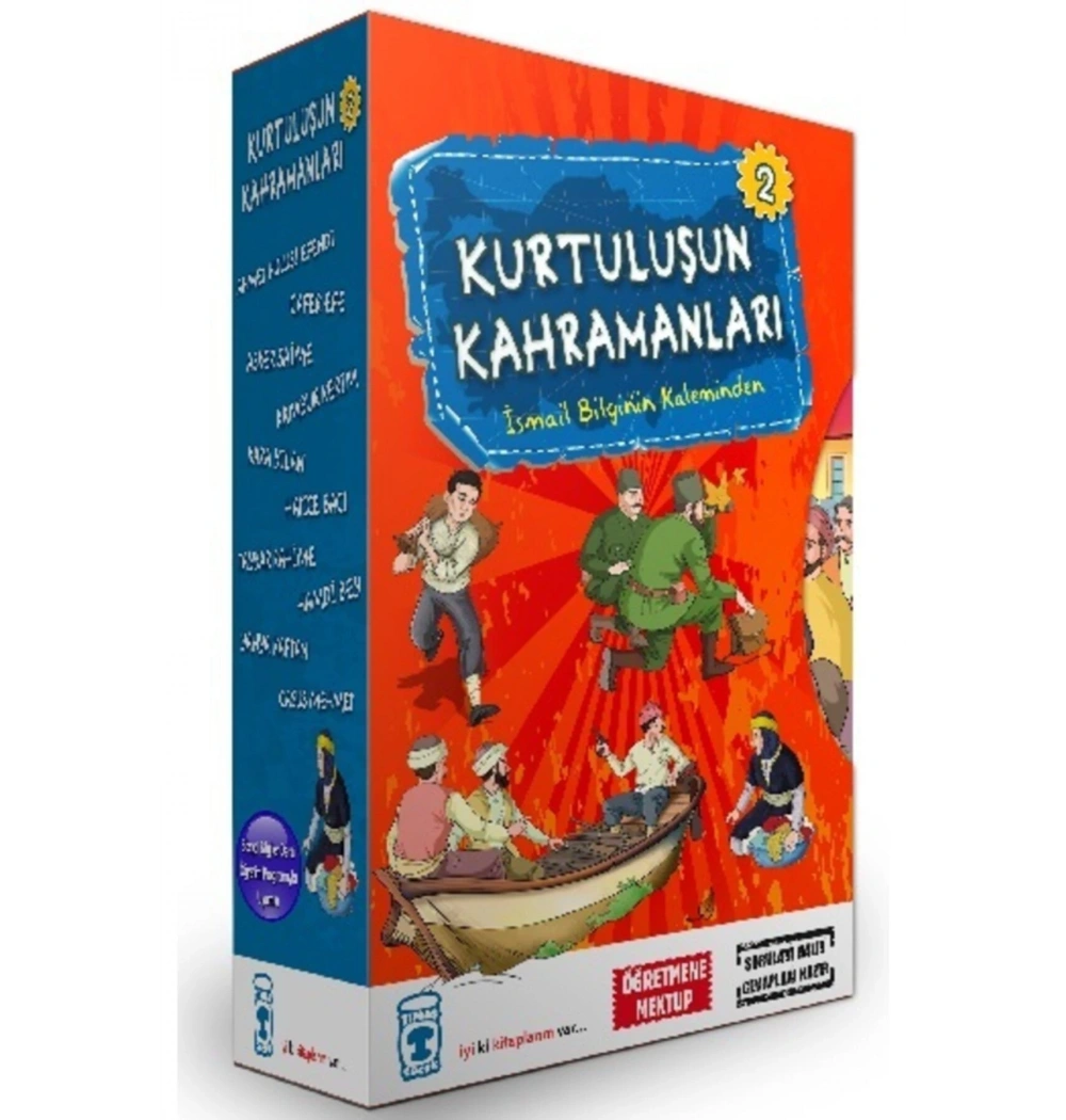 Kurtuluşun Kahramanları 2. Set 10 Kitap Timaş Çocuk