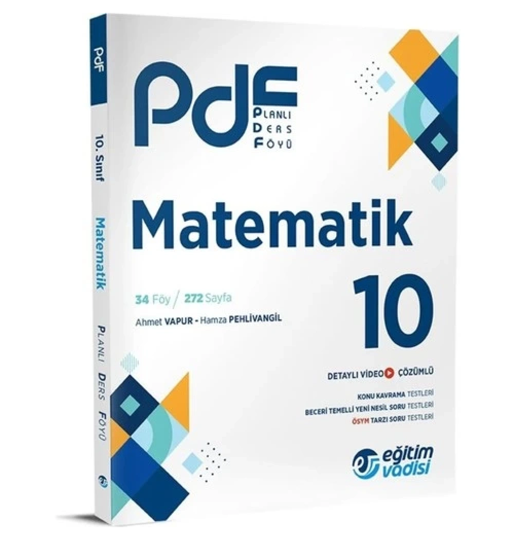 Eğitim Vadisi 10.Sınıf Matematik Planlı Ders Föyü
