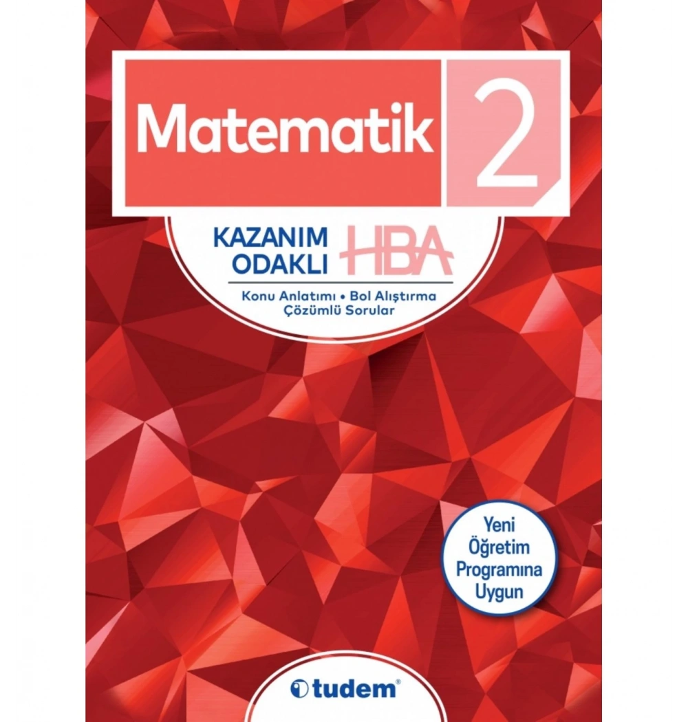 Tudem 2.Sınıf Matematik Hba Konu Anlatım Soru Bankası