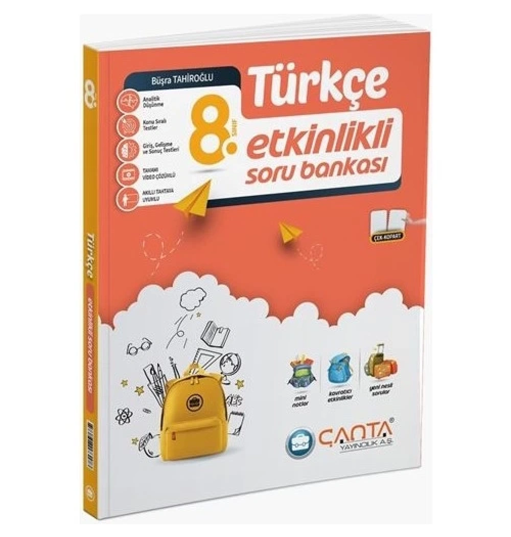 Çanta 8.Sınıf Etkinlikli Türkçe Soru Bankası