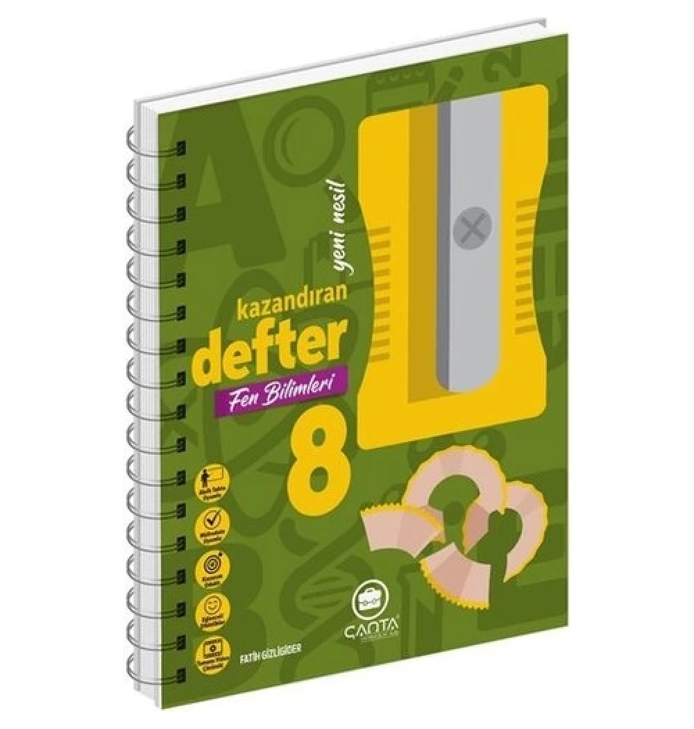 Çanta 8.Sınıf Fen Bilimleri Kazandıran Defter