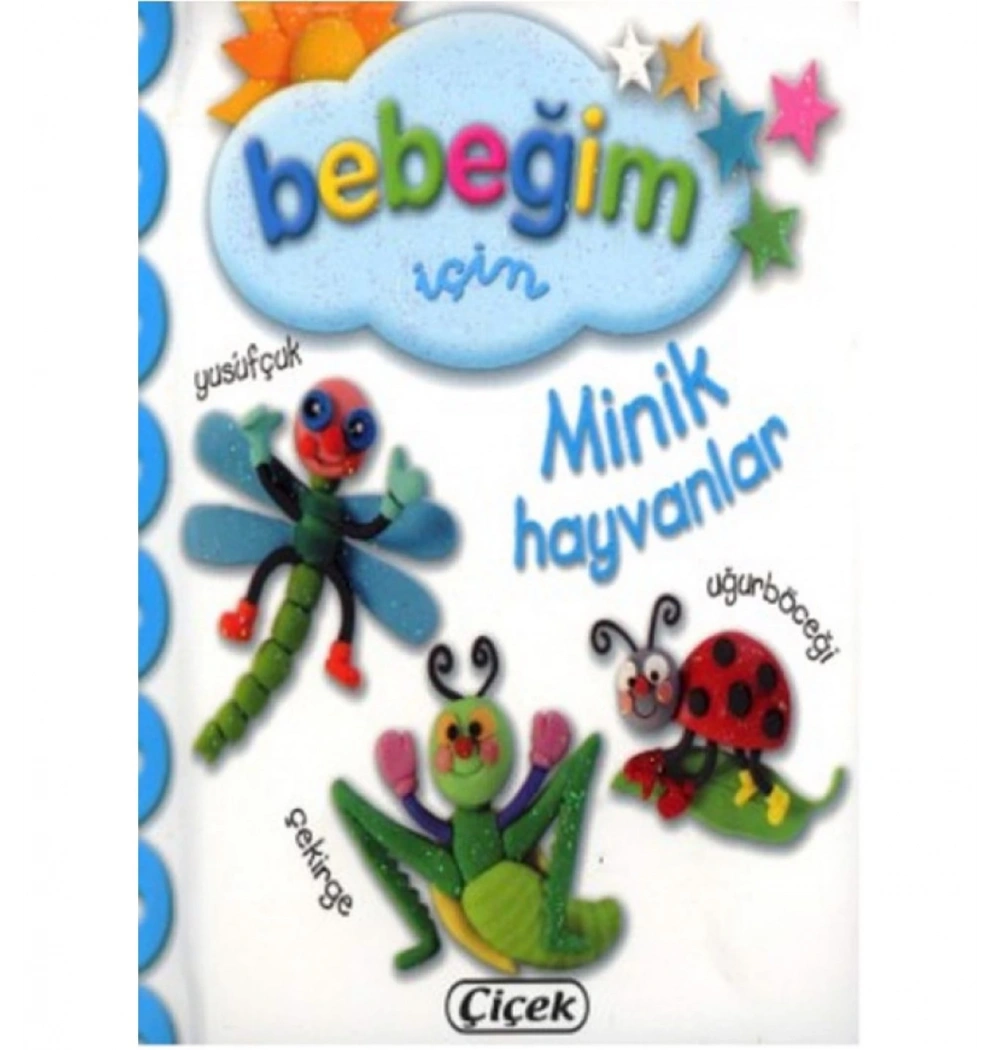 Bebeğim İçin Minik Hayvanlar Cep Mini Boy Çiçek Yayın