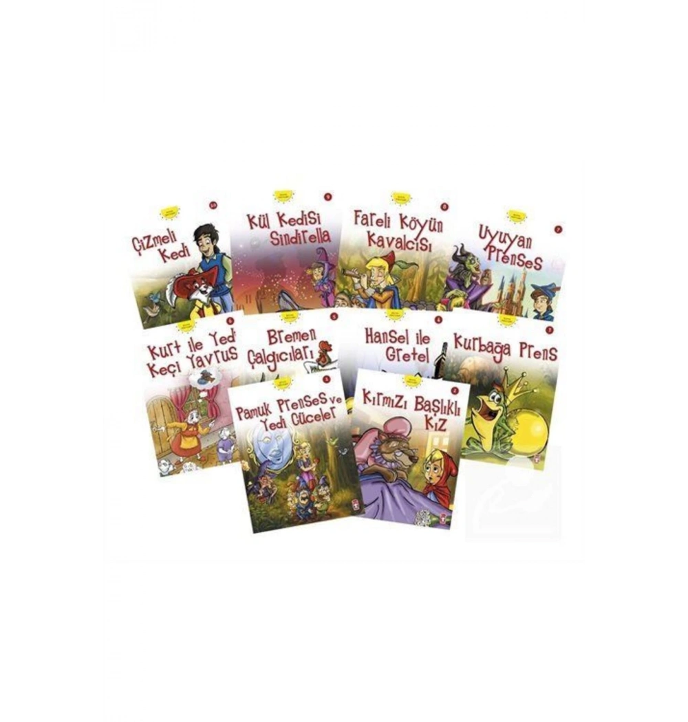 Dünya Masalları 1-10 Kitap  Timaşçocuk