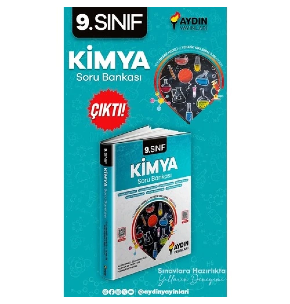 Aydın 9.Sınıf Kimya Soru Bankası
