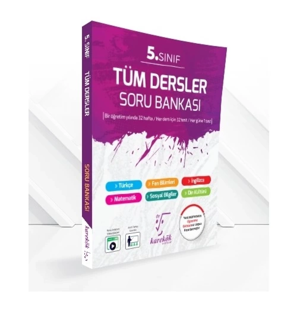 Karekök 5.Sınıf Tüm Dersler Soru Bankası