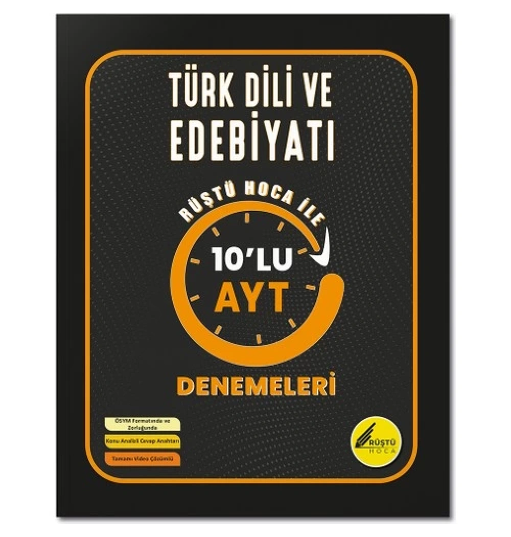 Rüştü Hoca İle Ayt Türk Dili Edebiyatı 10 Lu Denemeleri