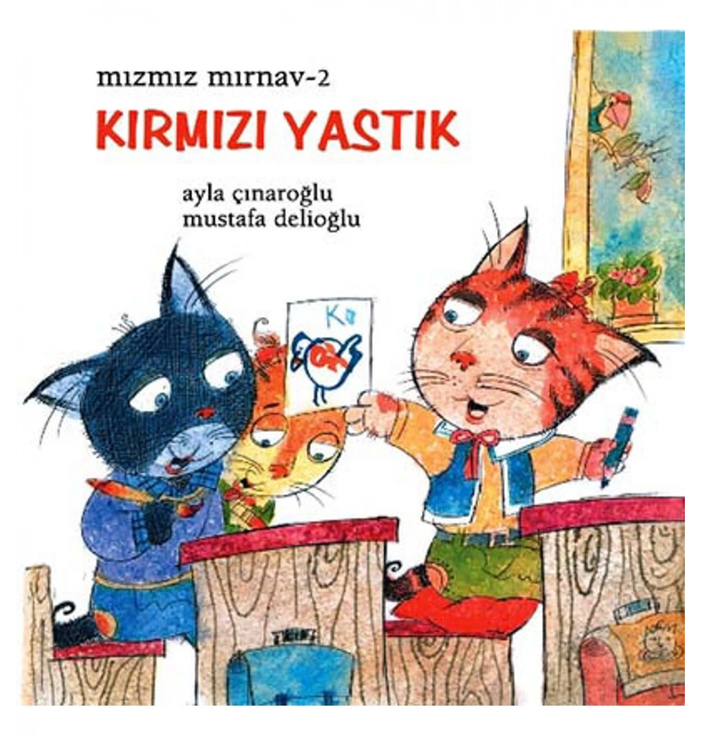 Mızmız Mırnav 2 Kırmızı Yastık     Uçanbalık