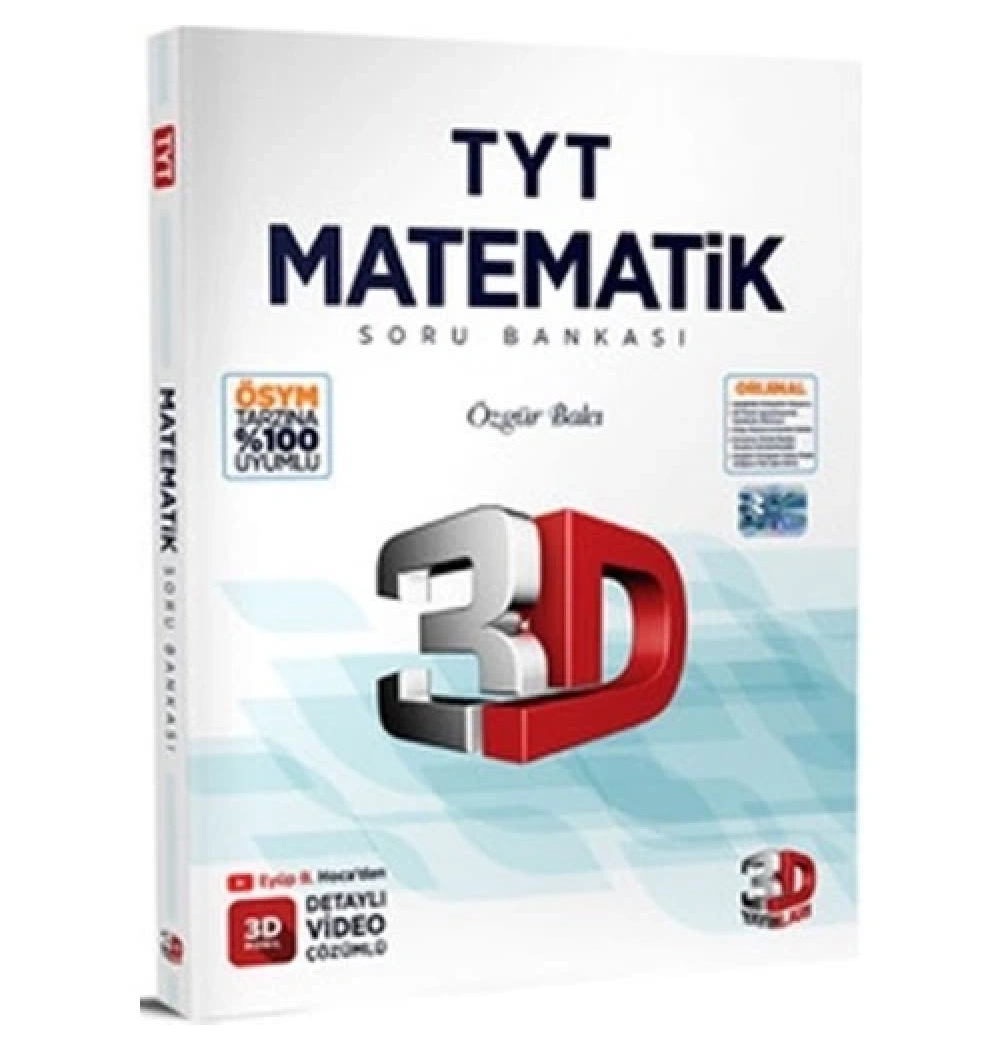 3D Tyt Matematik Soru Bankası Özgür Balcı