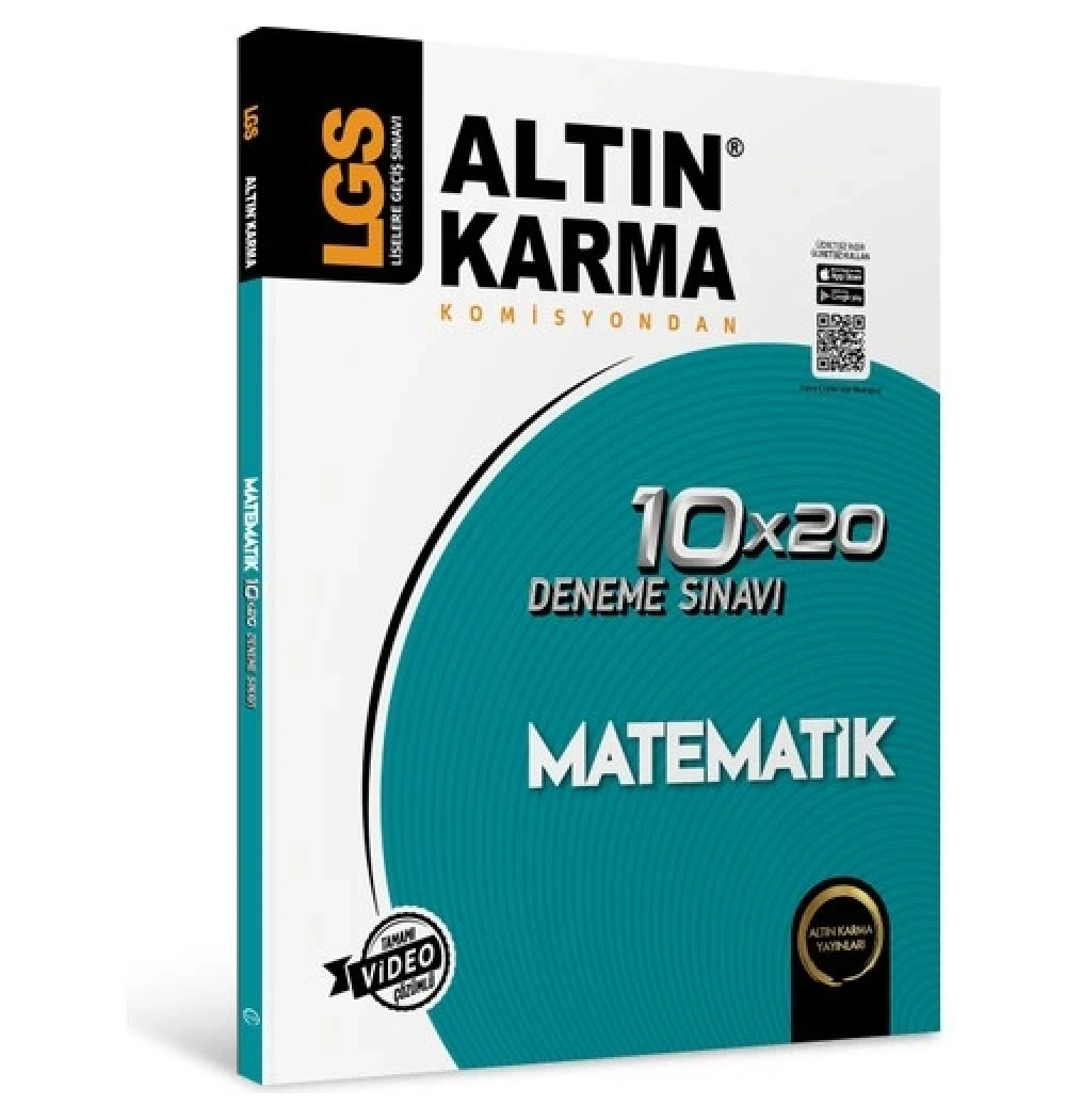 Altın Karma 2025 8. Sınıf Lgs Matematik 10*20 Branş Deneme