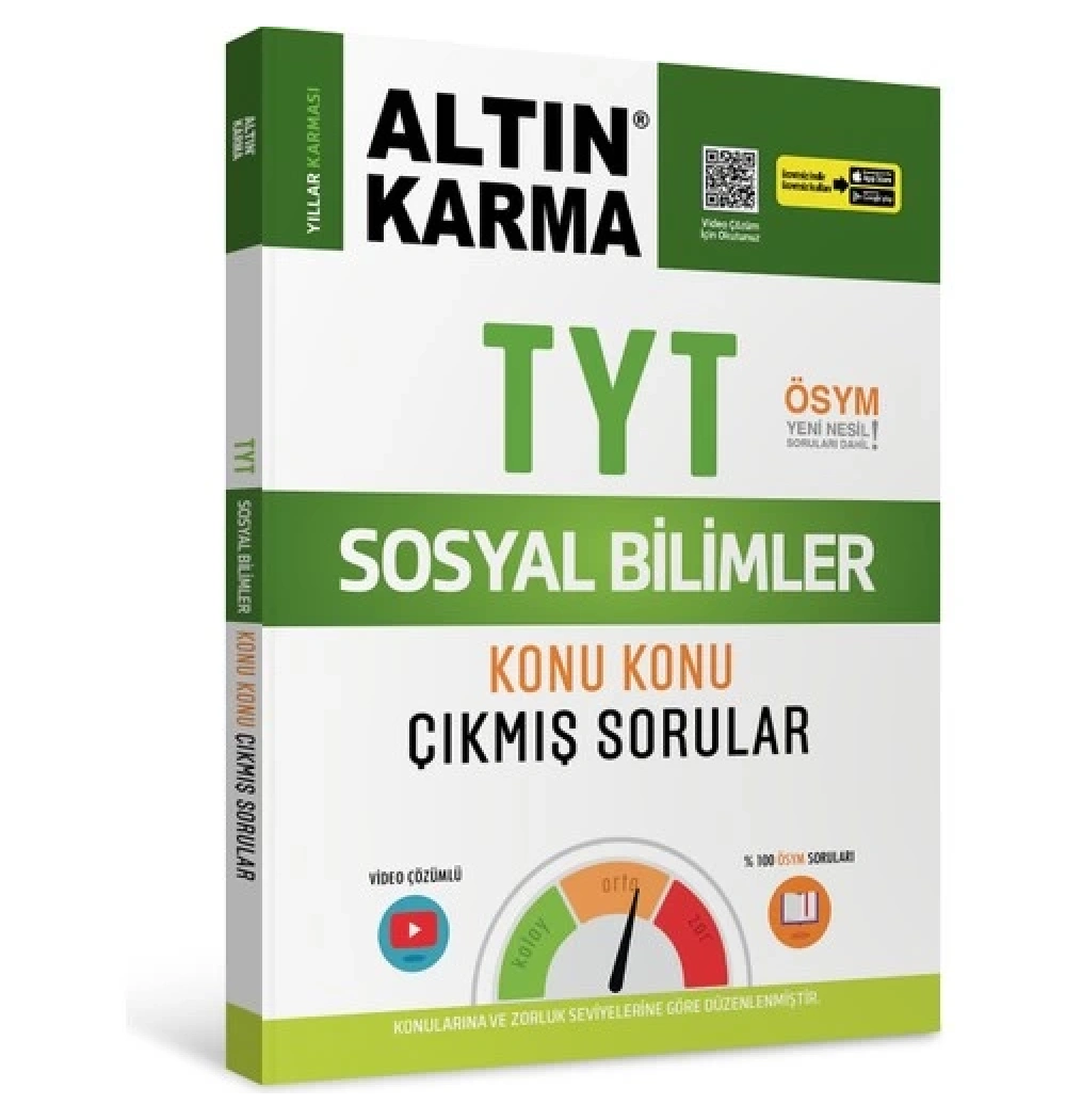 Altın Karma 2025 Tyt Sosyal Bi̇Li̇Mler Konu Konu Çikmiş Sorular