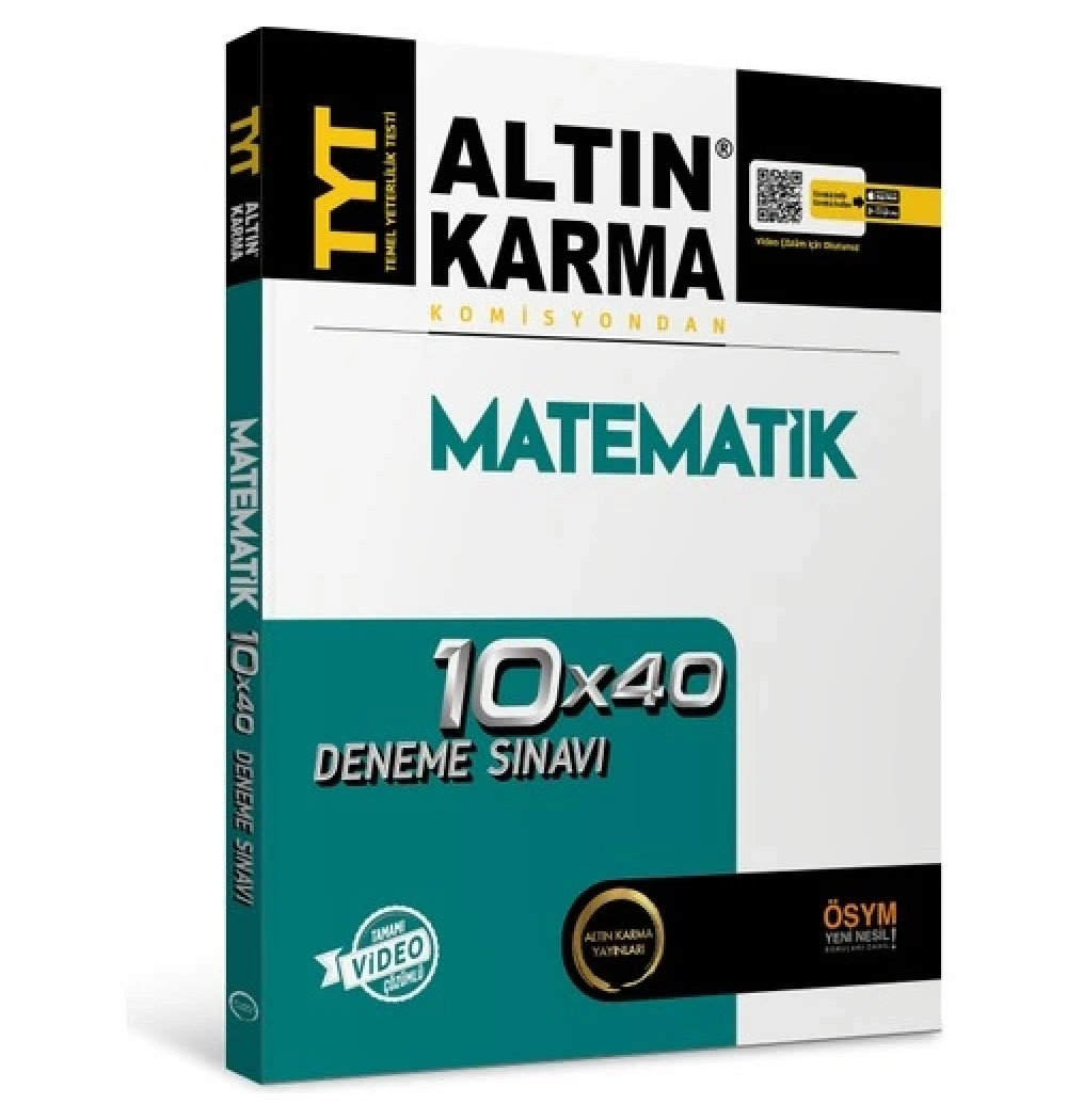 Altın Karma 2025 Tyt Matematik 10*40 Branş Deneme