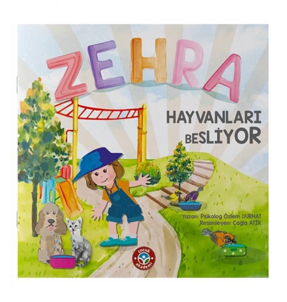 Zehra Hayvanları Besliyor  Çocuk Akademi