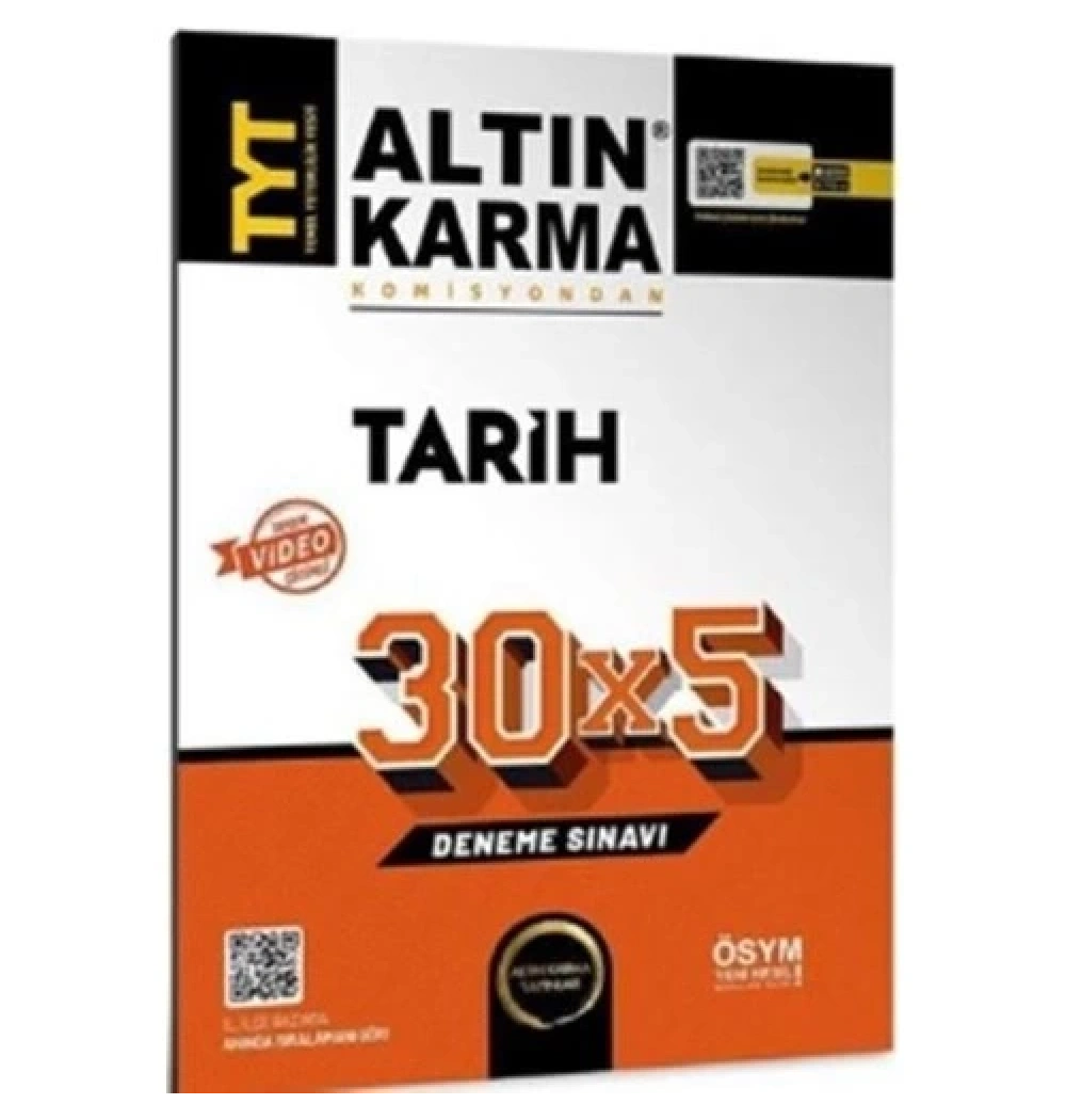 Altın Karma 2025 Tyt Tarih 30*5 Deneme Sinavi
