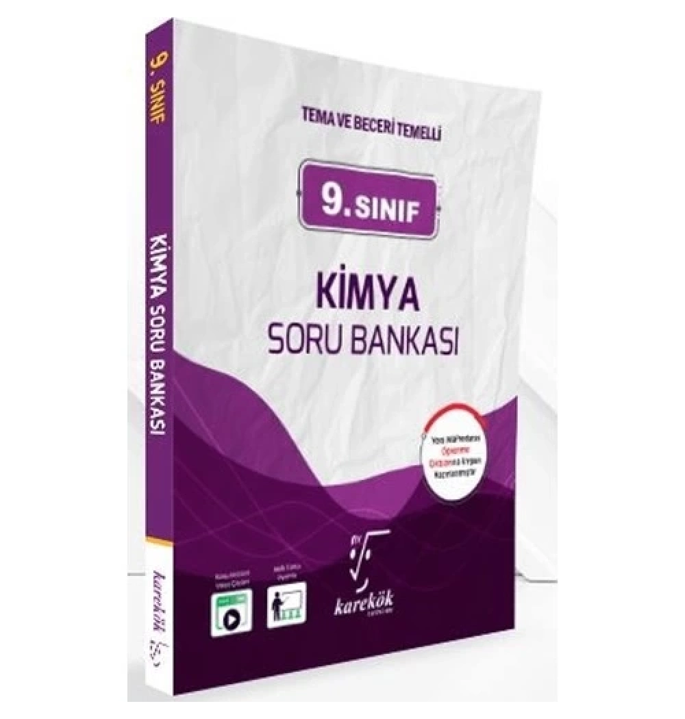Karekök 9.Sınıf Kimya Soru Bankası Tema Beceri Temelli