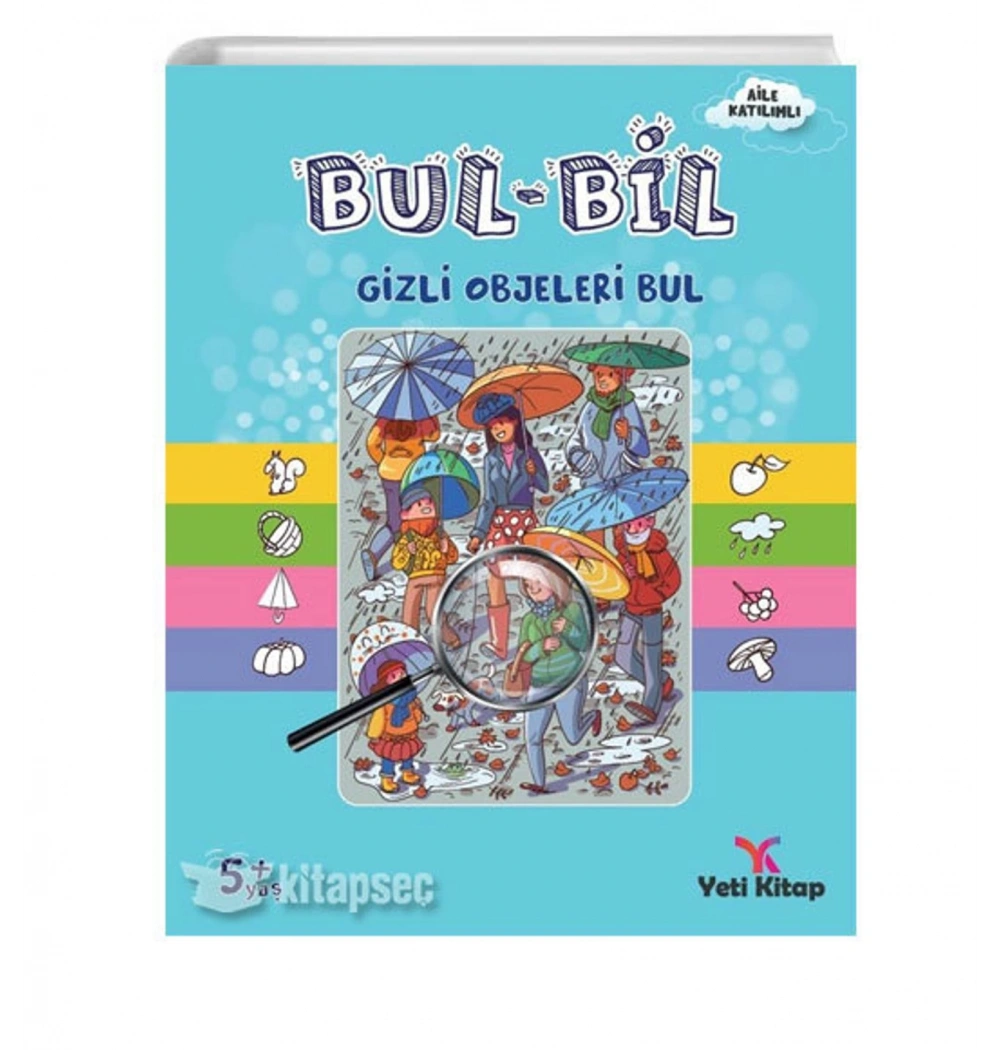 Bul Bil Gizli Objeleri Bul 5+Yaş Yeti Kitap