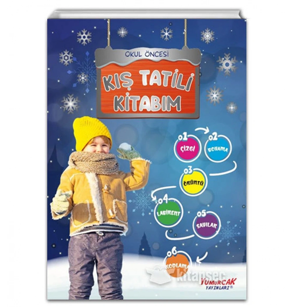 Yumurcak Okul Öncesi Kış Tatil Kitabım