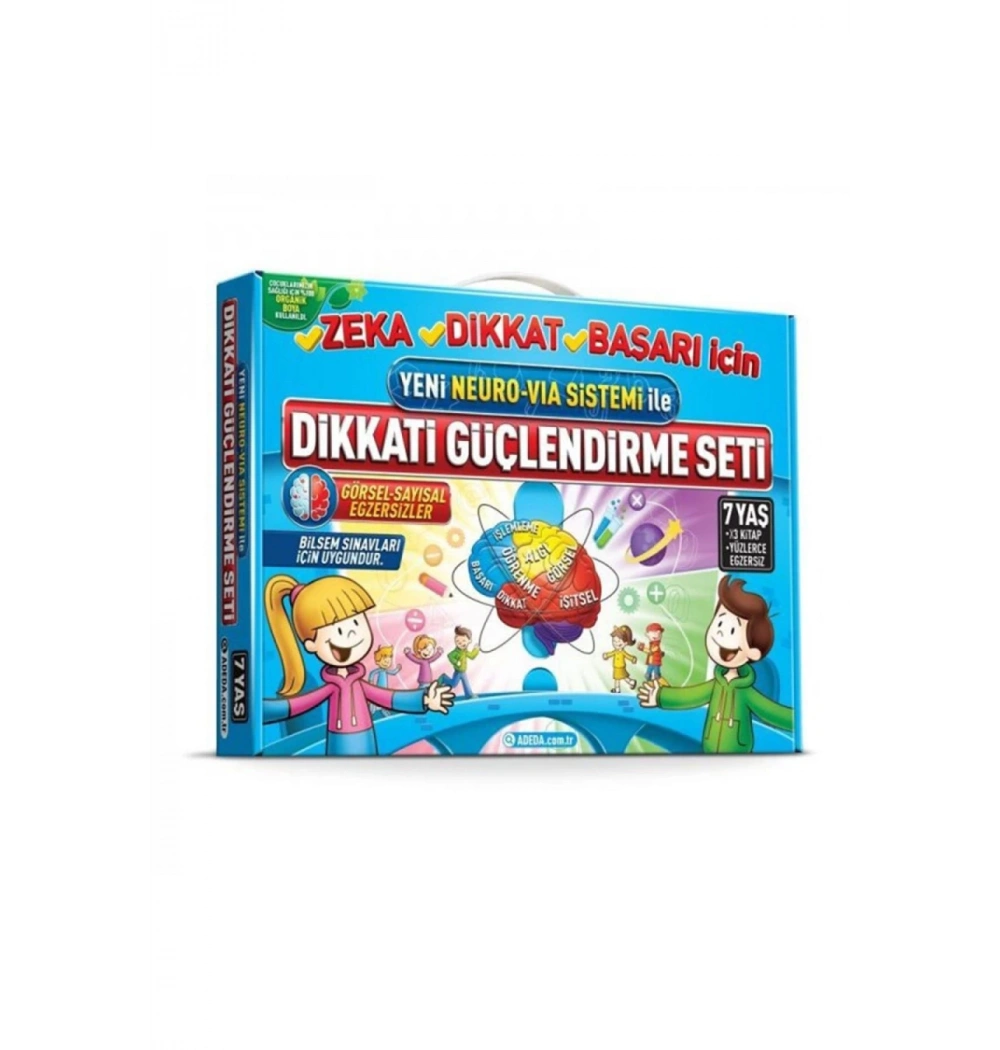 Dikkat Güçlendirme Seti 7 Yaş Adeda Yayın