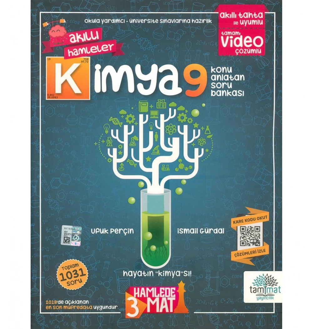 *Kampanya*  Tammat 9.Sınıf Kimya Konu Anlatan Soru Bankası
