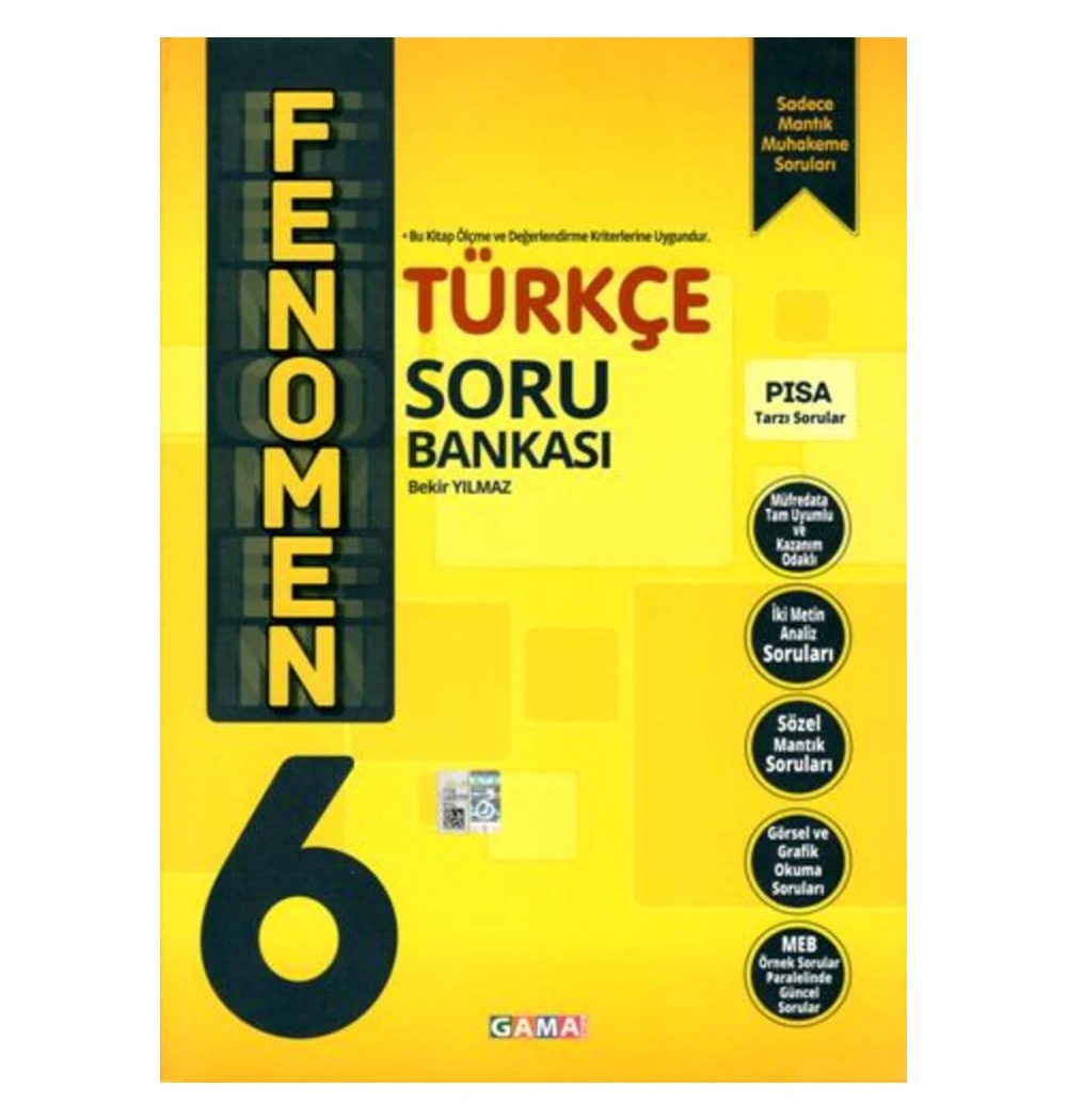 Gama 6.Sınıf Türkçe Fenomen Soru Bankası