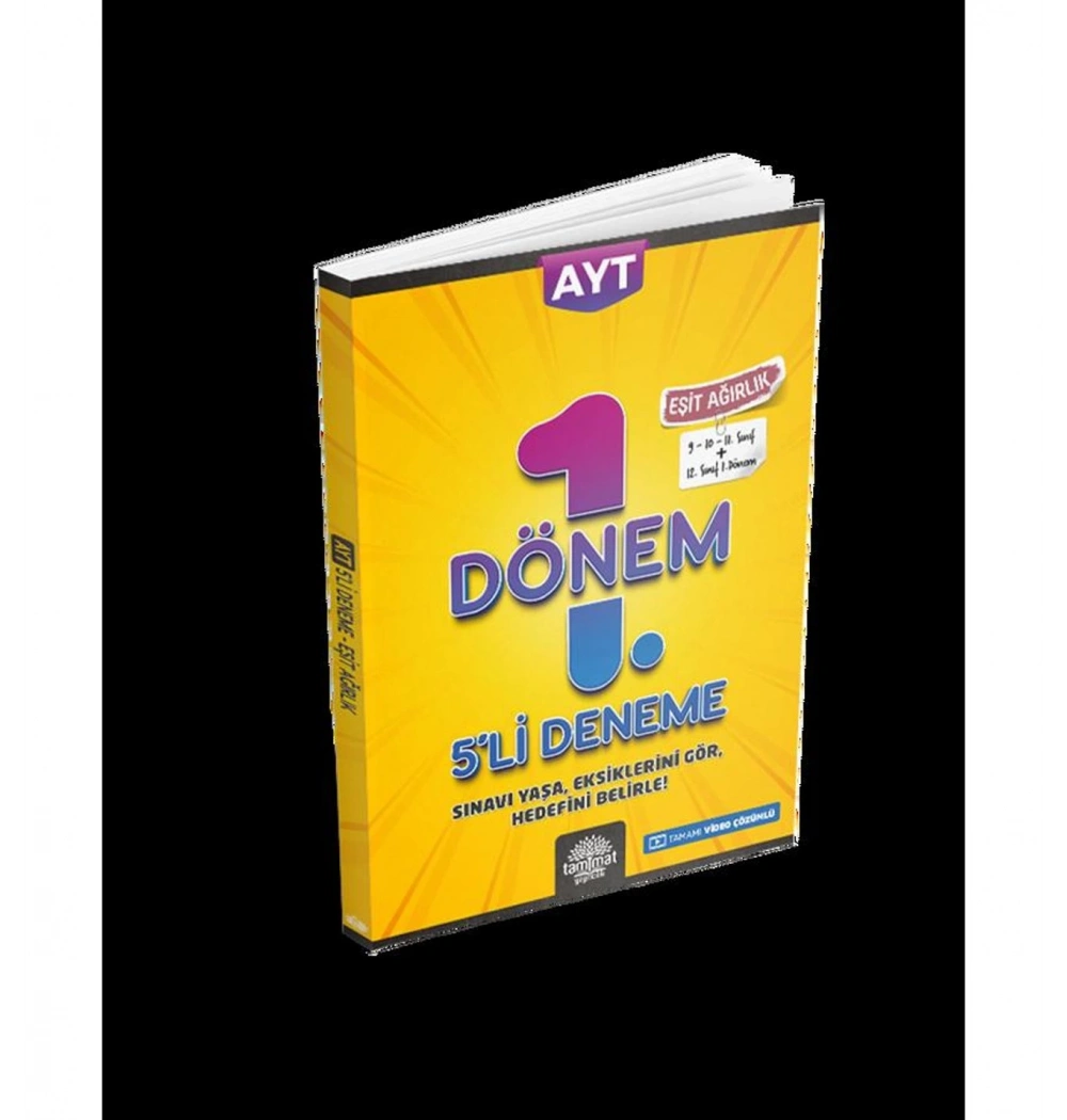Tammat Ayt Eşit Ağırlık 1.Dönem 5 Deneme Seti