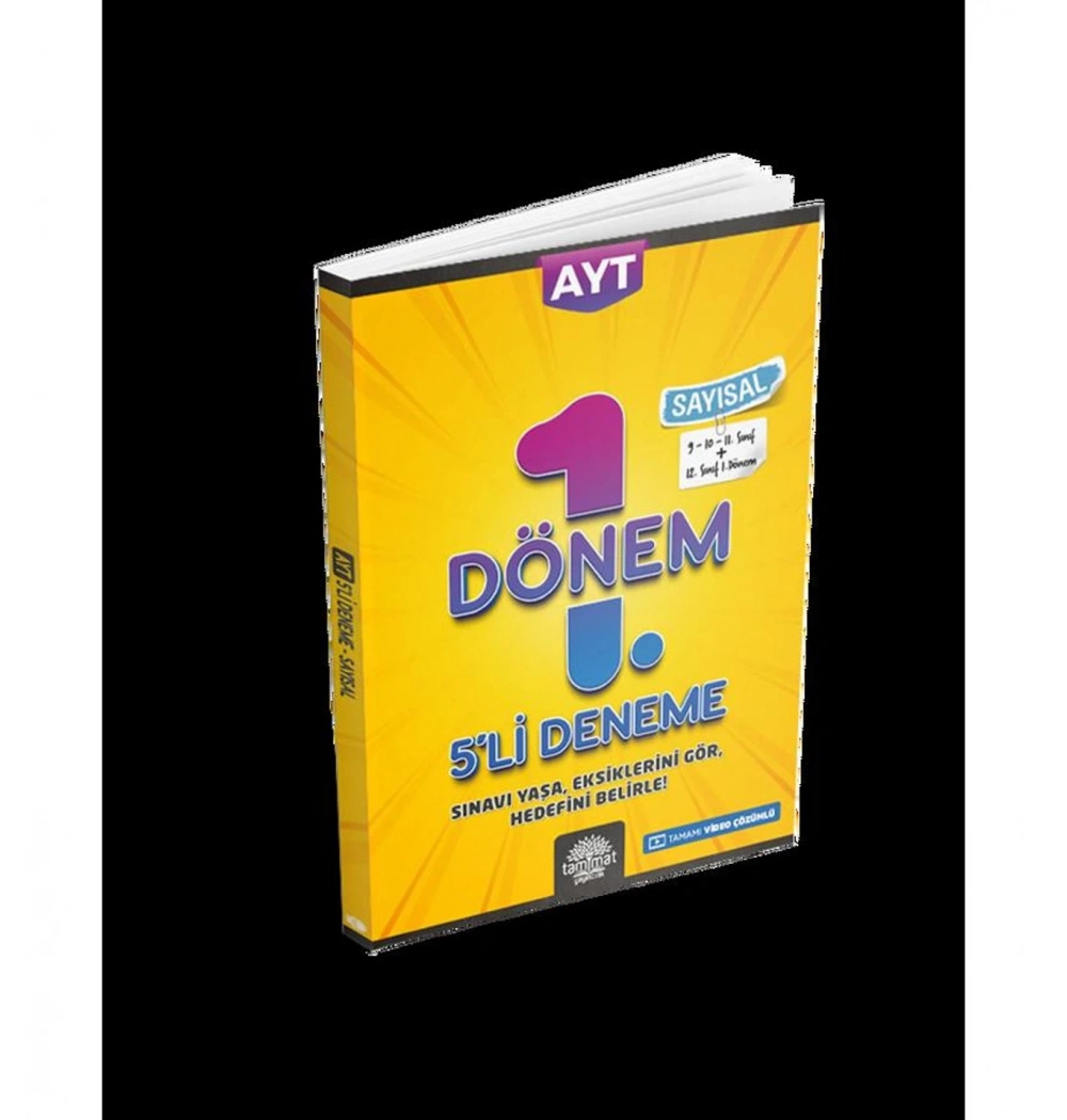 Tammat Ayt Sayısal 1.Dönem 5 Deneme Seti