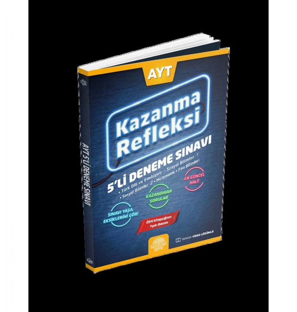 Tammat Ayt Kazanma Refleksi 5 Li Deneme Sınavı