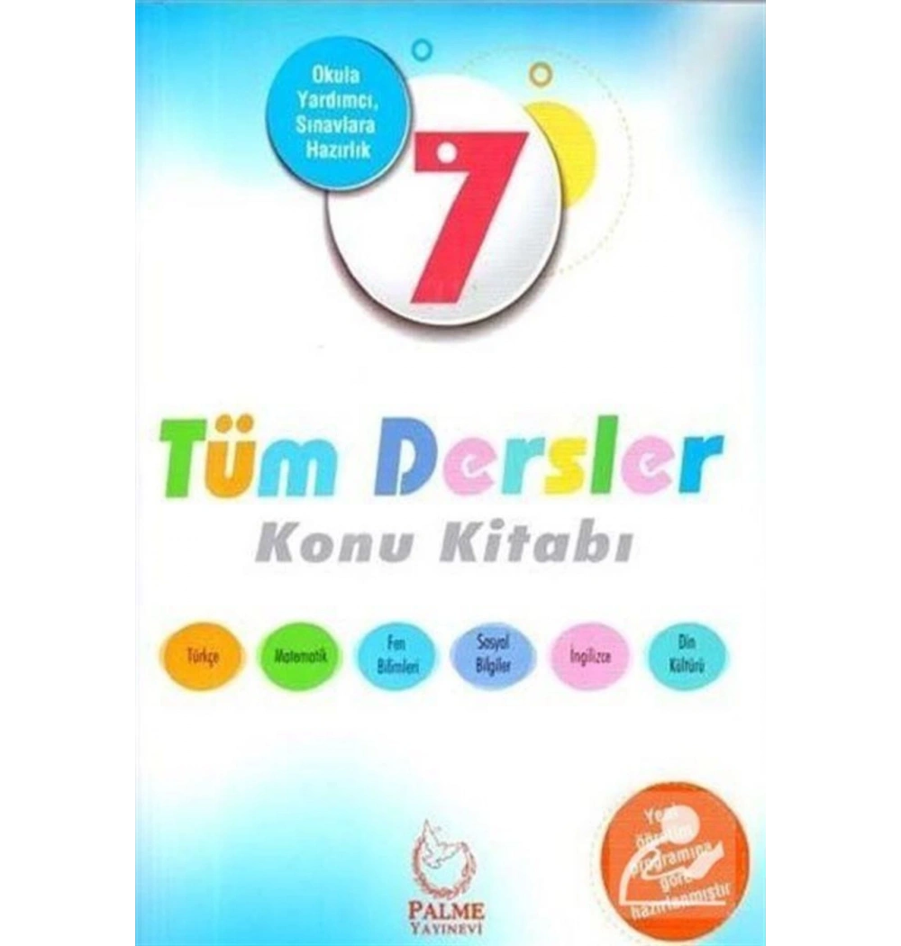 Palme 7.Sınıf Tüm Dersler Konu Kitabı