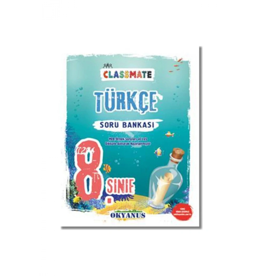 Okyanus 8.Sınıf Türkçe Soru Bankası Classmate