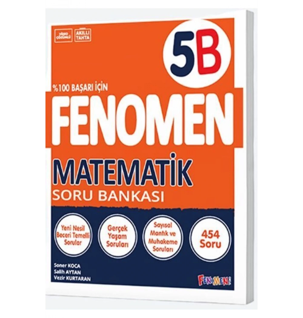 Fenomen 5.Sınıf Matematik Soru Bankası