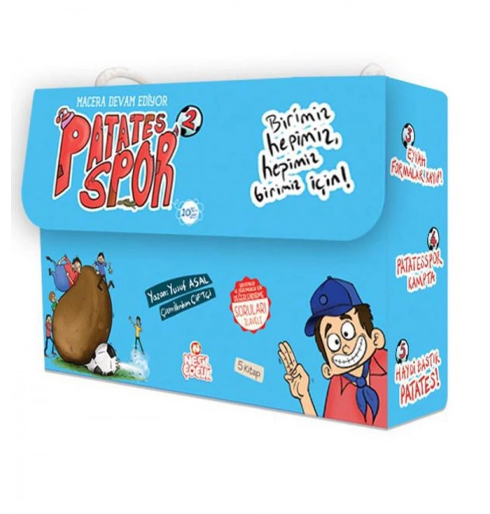 Patates Spor 2- 5  Kitap  Yusuf Asal   Nesil