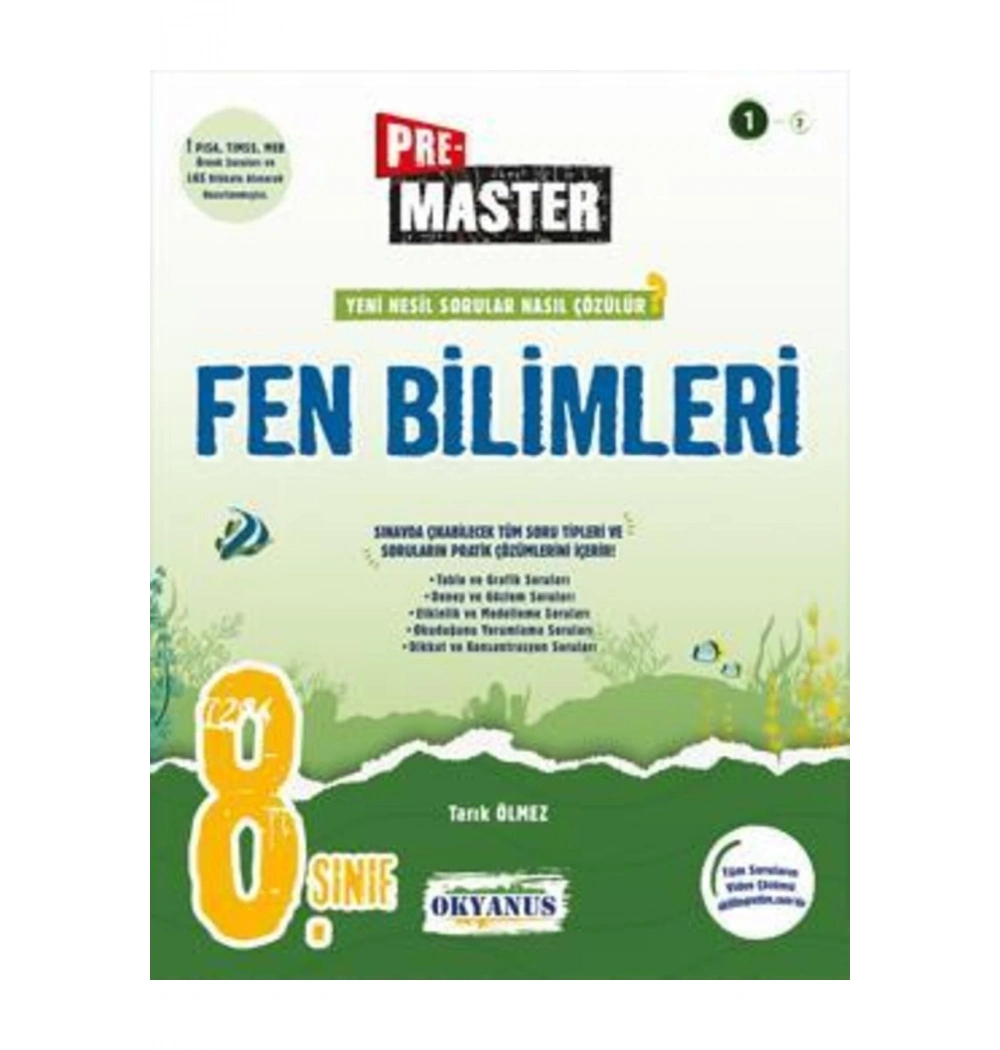 Okyanus 8.Sınıf  Premaster Fen Bilimleri Soru Bankası