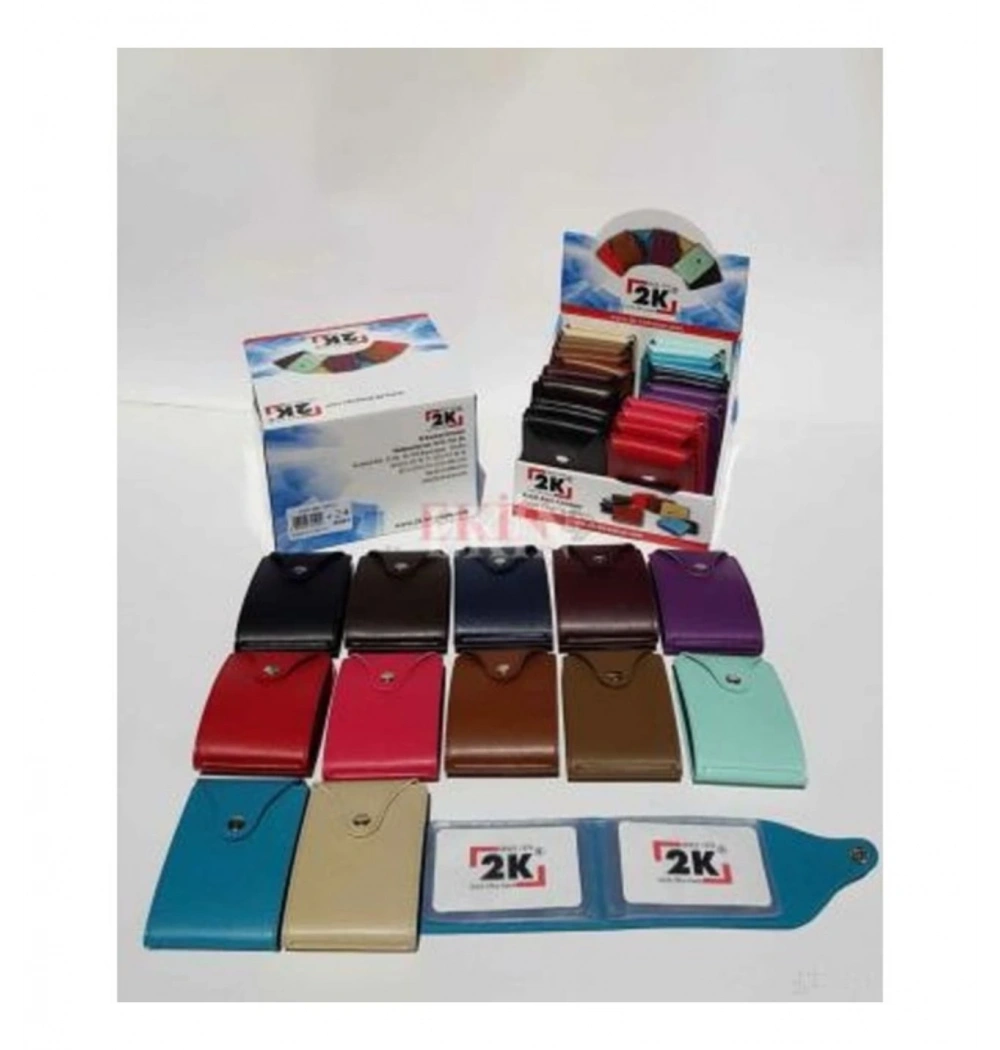 2 K Biala Dikey Kredi Kartlik, 10 Yaprak 2 K254