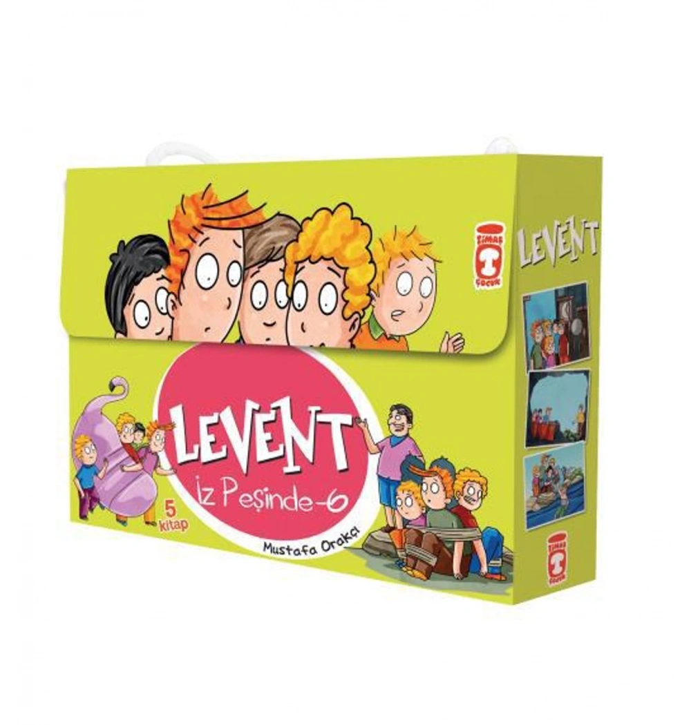 Levent İz Peşinde 6 - 5 Kitap Timaş Çocuk