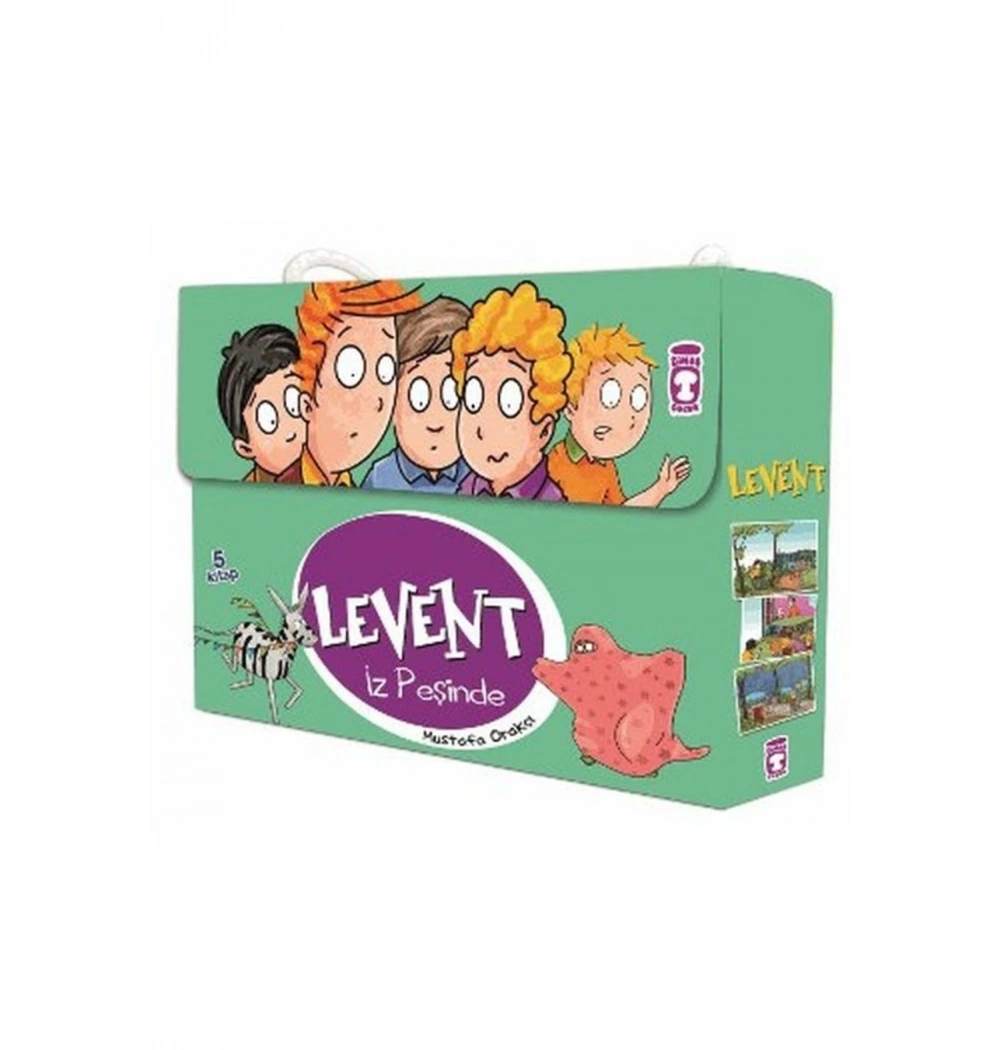 Levent İz Peşinde 1- 5 Kitap Timaş Çocuk