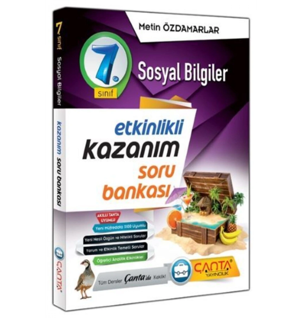 Çanta 7.Sınıf Sosyal Bilgiler Etkinlikli Soru Bankası