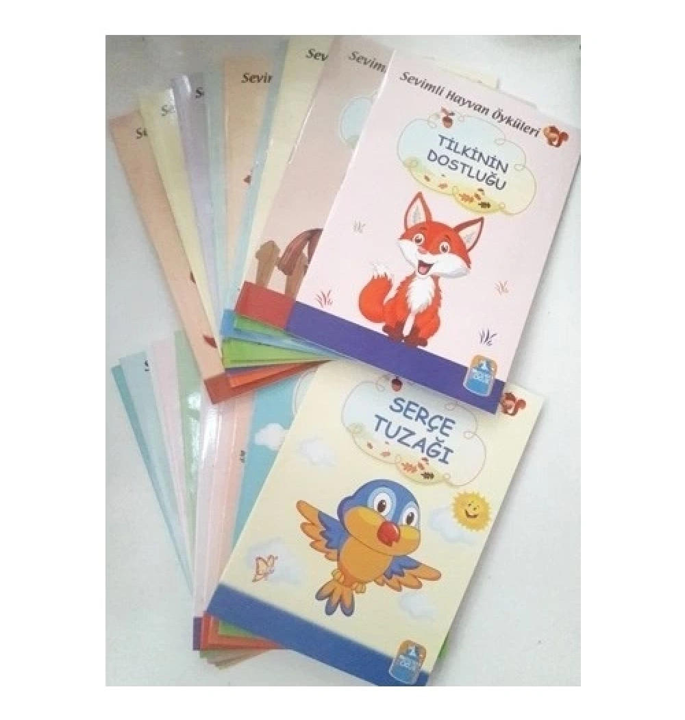 Sevimli Hayvan Öyküleri 1.Sınıflar İçin  20 Kitap Set      Mercek