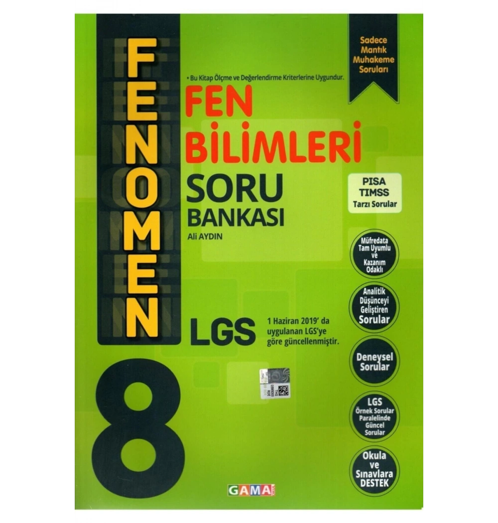 Gama 8.Sınıf Fen Bilimleri Fenomen Soru Bankası