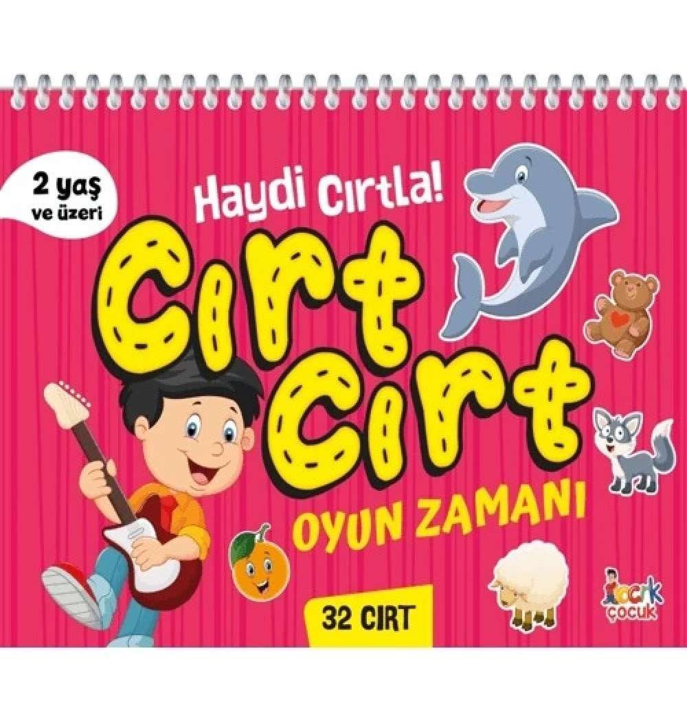 Cırt Cırt Oyun Zamanı Haydi Cırtla 2+Yaş  Bıcırık Çocuk