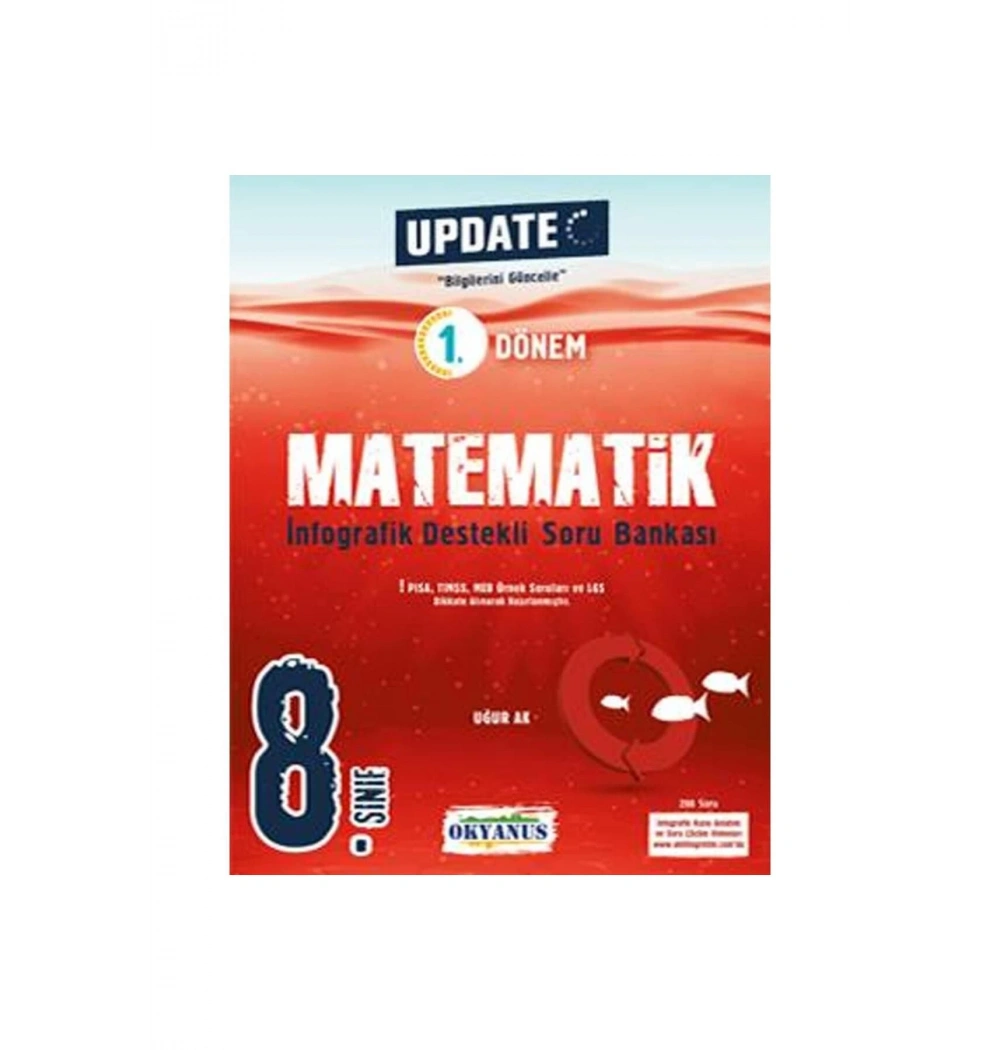 Okyanus 8.Sınıf 1.Dönem Matematik Update Soru Bankası