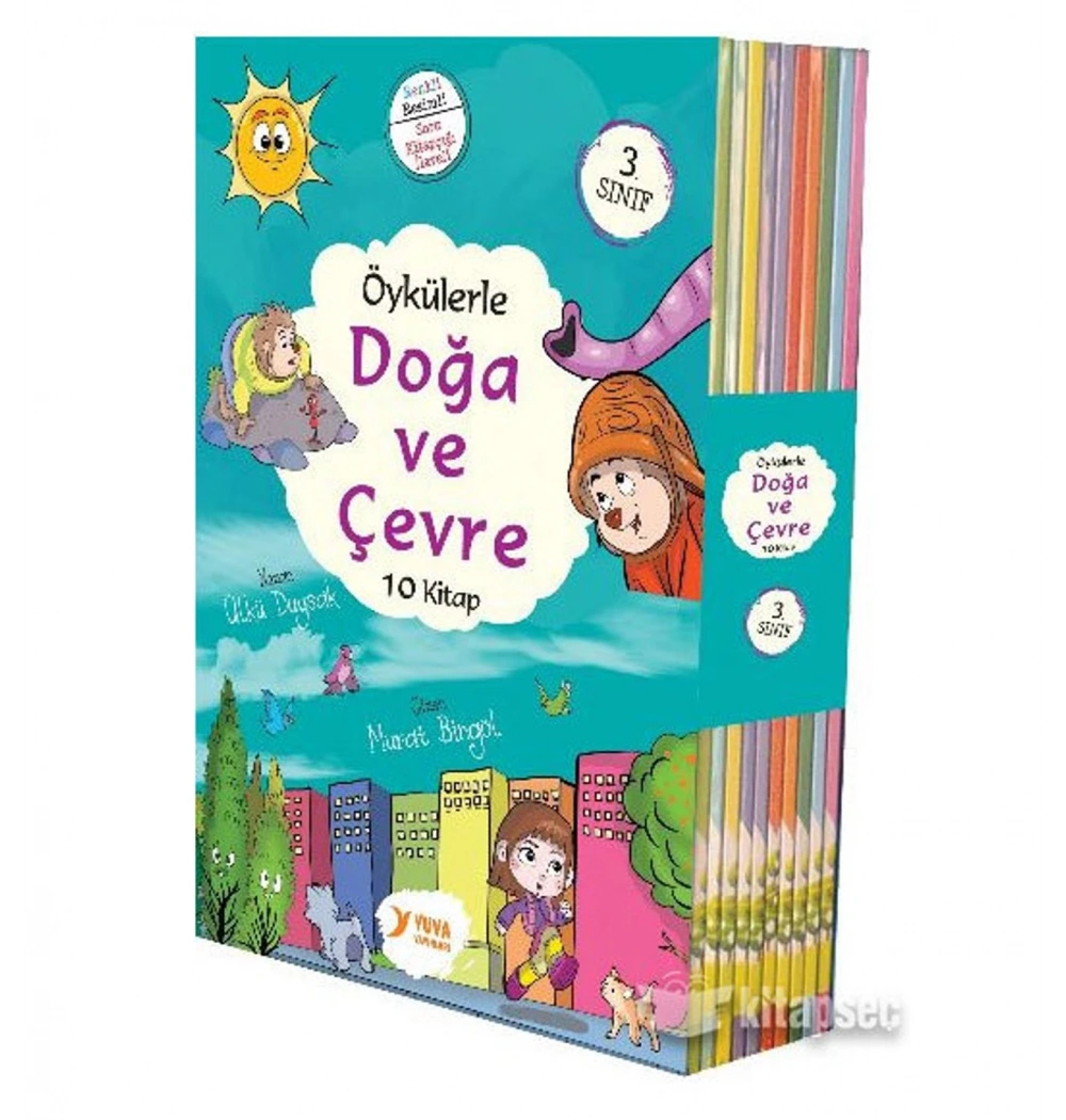 Öykülerle Doğa Ve Çevre Seti 3.Sınıflar İçin  Yuva