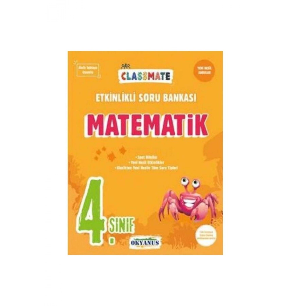 Okyanus 4.Sınıf Matematik Etkinlikli Soru Bankası