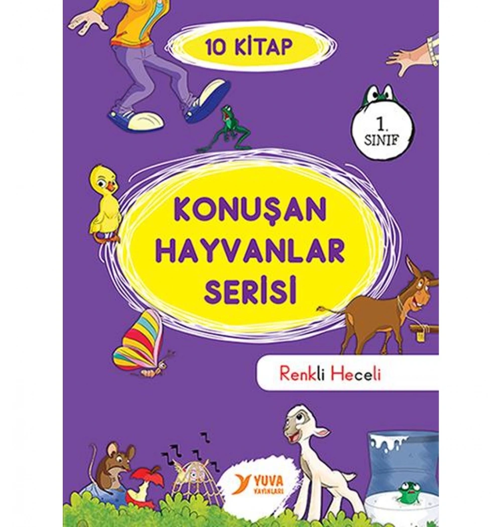 Konuşan Hayvanlar Serisi 10 Kitap 1.Sınıf Yuva